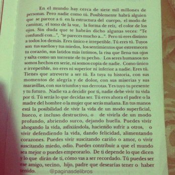 Hay que abrazar a la felicidad