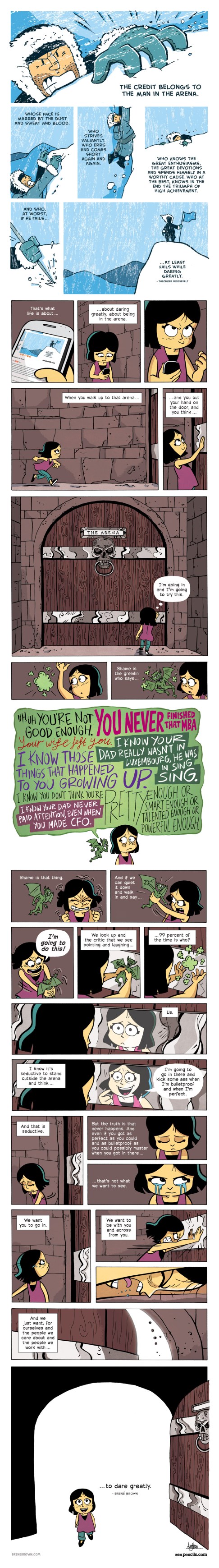 brene brown- Dream Greatly