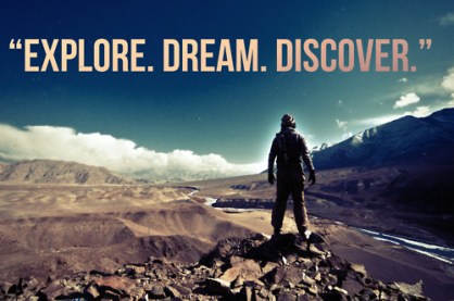 Explore dream discover