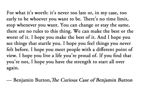 benjamin button
