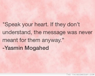 Speak your Heart