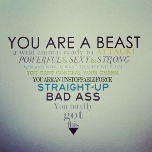 You Are a Beast